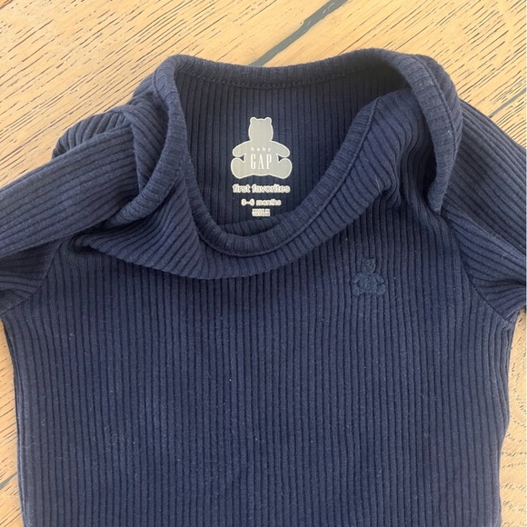 7 piece Gap Carters Cat & Jack 3-6 months bundle Stripe Star Speckle Ribbed Blue - Picture 6 of 16